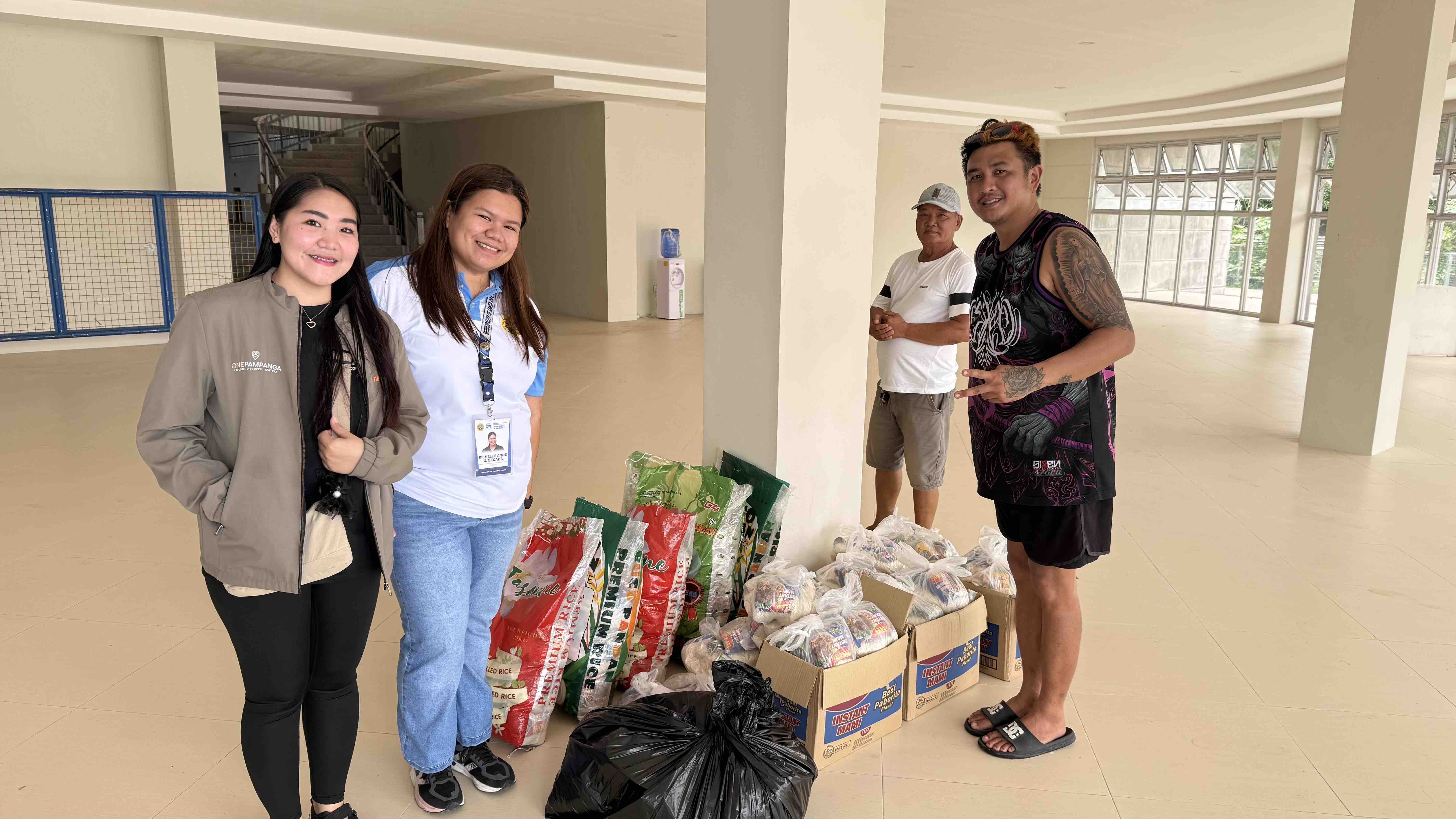 MORE THAN 3,000 FAMILIES AFFECTED. TODAY, OUR COMMUNITY’S HELP REACHED STA. RITA. ❤️